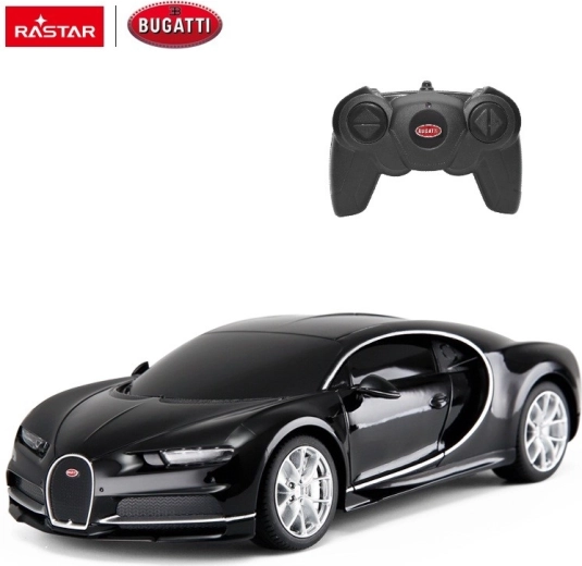 Bugatti Chiron RC auto na daljinsko upravljanje Rastar 1:24 crno