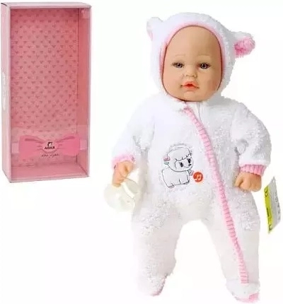 Baby doll in a jumpsuit, 40 cm