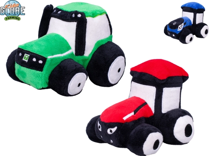 Plišana traktor igračka Kids Globe Farming 13 cm