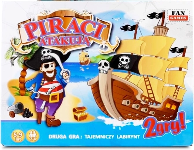 Pirati napadaju – edukativna društvena igra za djecu