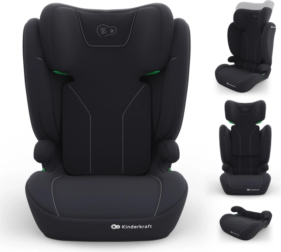 Kinderkraft autosjedalica i-spark 2 plus i-size 100–150 cm black