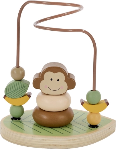 Jabadabado interactive monkey – bead maze motor skills toy
