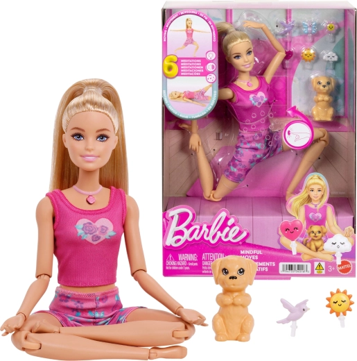 Barbie meditacija, pokret i opuštanje, lutka sa svjetlom i zvukom Mindful Moves