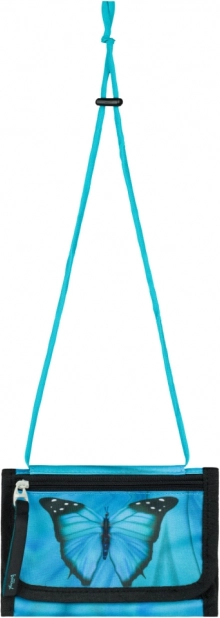 Novčanik za vrat s motivom leptira