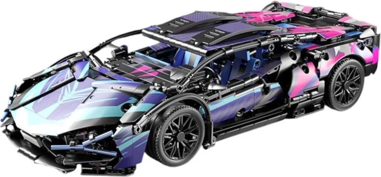 Konstruktorski set sportski automobil 1:14, 1280 dijelova