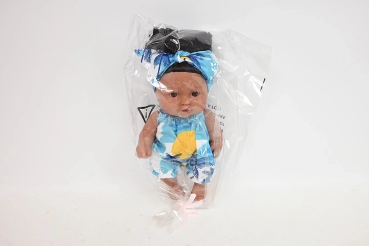 SmilyPlay tamnokosa lutka s afro frizurom 26 cm