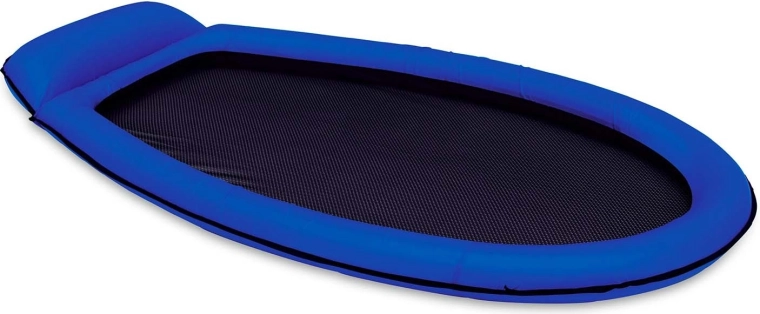 Plažna madraca s mrežastim dnom 178 × 94 cm plava Intex