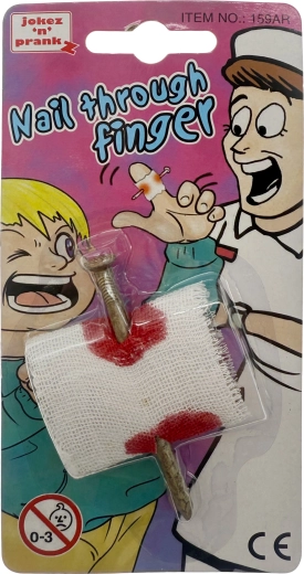 Nail Through Finger – Magic Trick for Kids