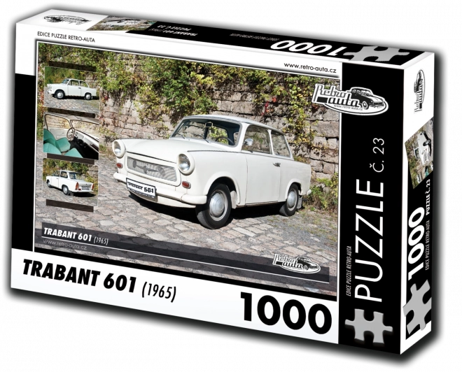 Puzzle Retro-auti Trabant 601 (1965) 1000 dijelova
