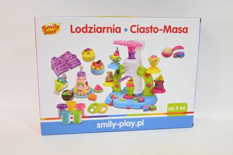 SmilyPlay dječja slastičarnica za sladoled s plastelinom