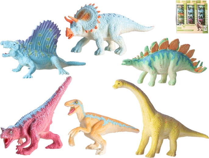 Set plastičnih dinosaura 6 kom (9–12 cm)