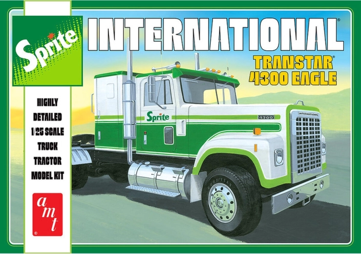 Plastični model tegljača International Transtar 4300 Eagle Sprite 1:25 AMT