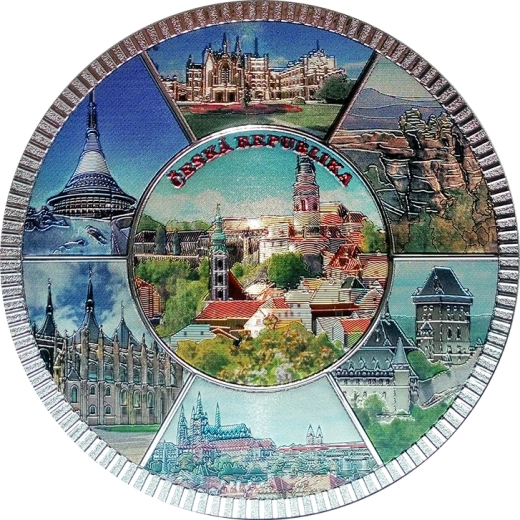 Magnet Češka Republika – karta
