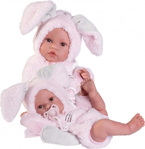 Realistična beba lutka Erika od mekog vinila 42 cm
