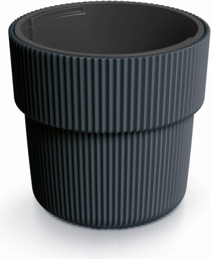 Sadilica s umetkom Milly 30 cm antracit