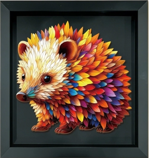 2Kids Toys wooden hedgehog puzzle