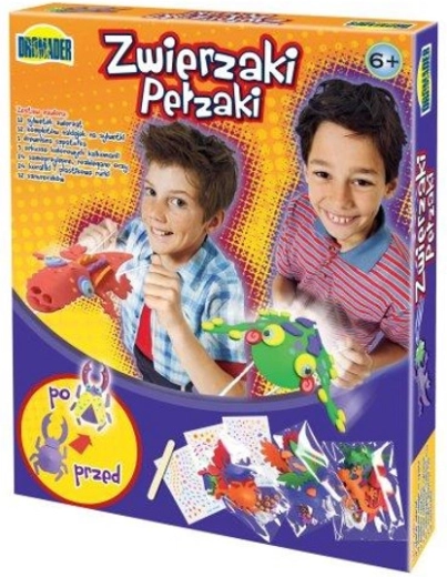 Kreativni set – puzajuće životinjice na konopcu