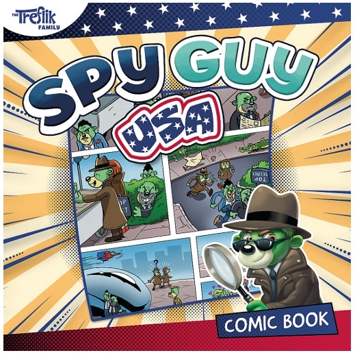 Spy Guy USA Comic Book