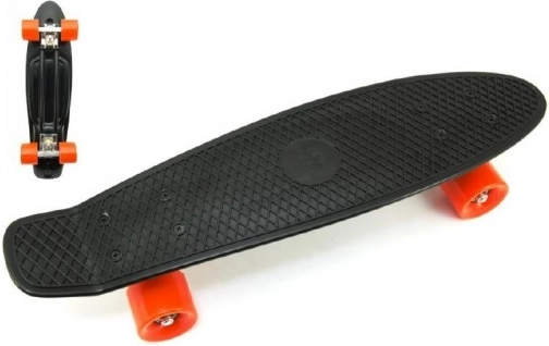Pennyboard 60 cm s metalnim osovinama i nosivošću 90 kg – crna