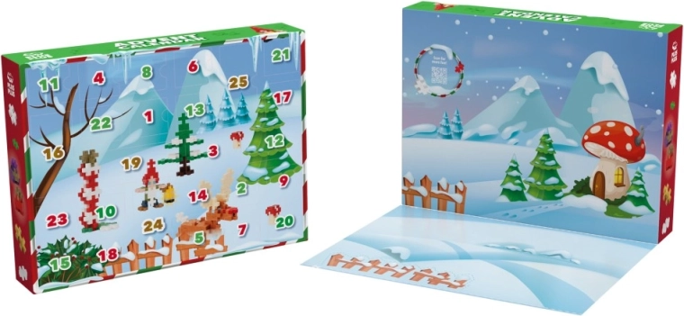 Plus-Plus adventski kalendar (600 kom)