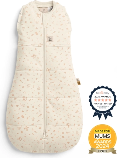 ErgoPouch swaddle and 2-in-1 sleeping bag Cocoon Lullaby 2.5 TOG, 3–6 months
