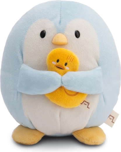 Nici MyMochi pingvin Waddle s pačićem, plišana igračka 16 cm u poklon pakiranju