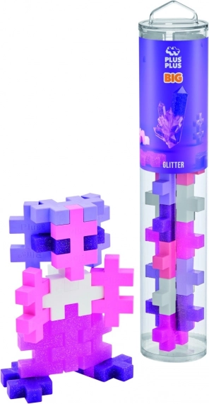 Plus-Plus BIG sjajne kocke - 15 kom