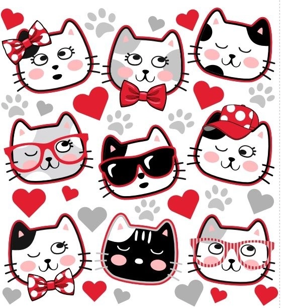 Naljepnice Mačja Njuškica