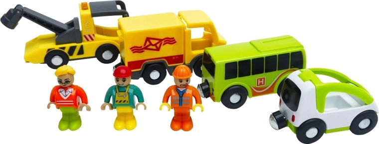 2Kids Toys set of city vehicles with figures
