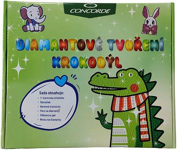 Concorde dijamantno stvaralaštvo – krokodil