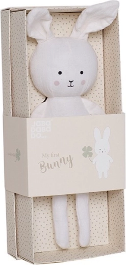 Jabadabado plush bunny in gift packaging