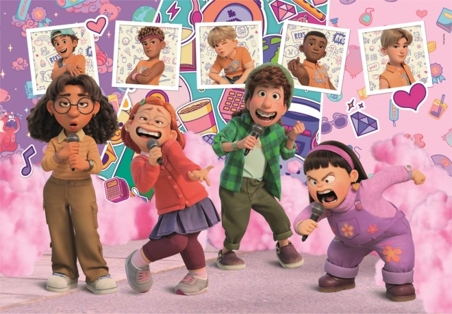 Disney puzzle Preobrazba 104 dijela – Clementoni SuperColor