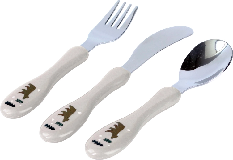 Set dječjeg pribora za jelo Kitchisimo 3 kom medvjedić