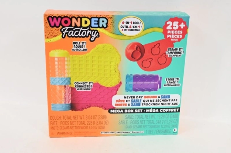 MGA Wonder Factory modelina koja se nikad ne suši i kinetički pijesak – set