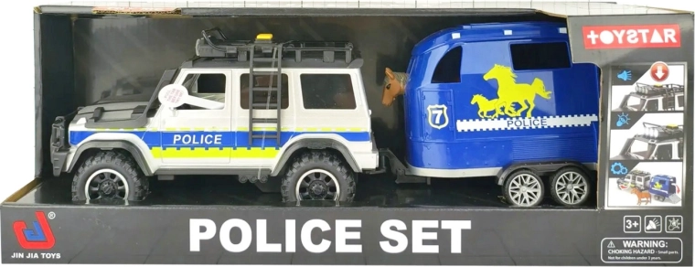 Dječji džip s prikolicom sa svjetlima i zvukovima