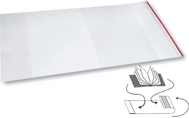 Univerzalna navlaka za knjige i bilježnice s ljepljivom trakom