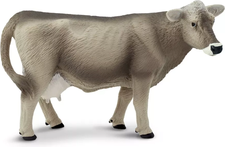 Safari Ltd. Swiss Brown Cow figurine - 1 piece