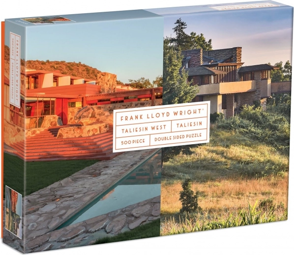 Dvostrana slagalica Frank Lloyd Wright: Taliesin i Taliesin West, 500 dijelova