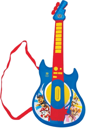 Električna gitara s mikrofonom Paw Patrol Lexibook