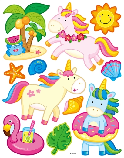 Dekorativne zidne naljepnice jednorog