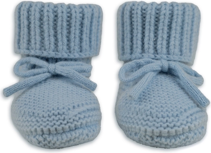 Lodger pletene merino kapice za bebe blue fogg 0–6 mjeseci