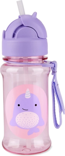 Skip Hop Zoo tritan bočica sa slamkom narval 355 ml