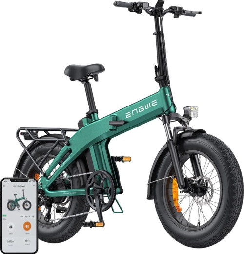 Engwe EP-2 3.0 Boost sklopivi električni bicikl 250 W 20" zeleni