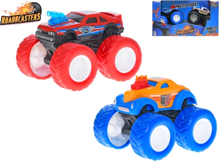 Set Roadblasters monster truckova s inercijskim pogonom 8 cm