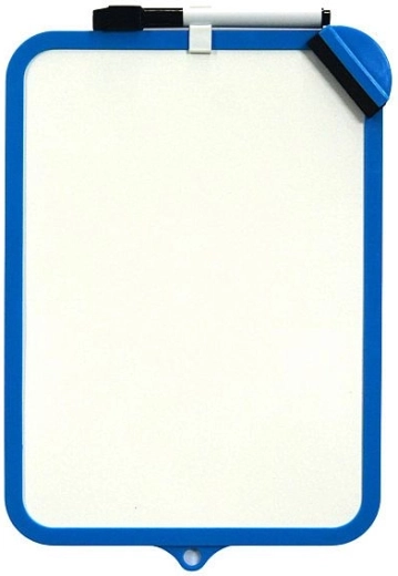 Dvostrana brisiva ploča CONCORDE 19 × 29 cm plava