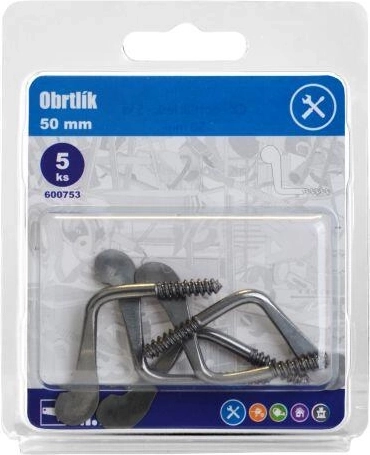 Okretna kuka 50 mm sjajna (5 kom)