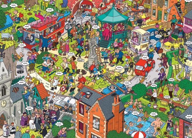 EUROGRAPHICS puzzle Što bi moglo poći po zlu? XL 500 dijelova