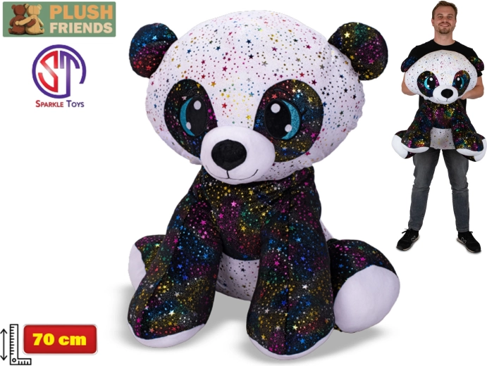 Plišana panda Star Sparkle 70 cm