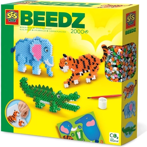 SES perlice za peglanje – 3D životinje sa safarija