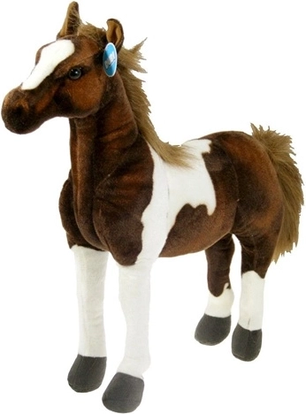 Spotted Plush Horse 55 cm